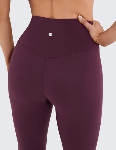 Vista 3 de CRZ YOGA Leggings Butterluxe de cintura alta para mujeres pantalones de yoga suaves como la mantequilla para entrenar o hacer yoga, de 25 o 28