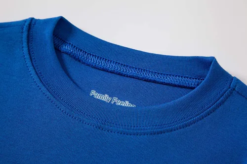 Vista 4 de Family Feeling Conjunto de pijamas para niños pequeños, 100% algodón, pijamas para niños pequeños