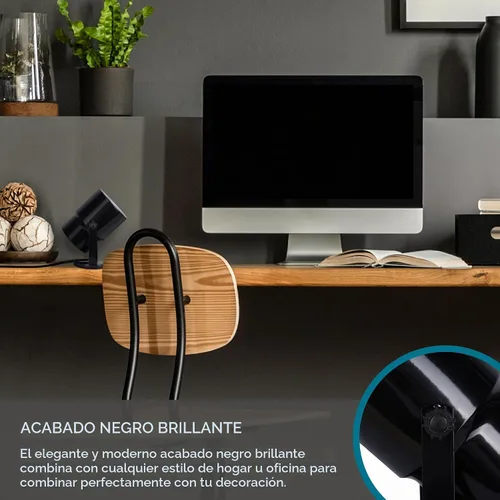 Vista 4 de Catalina Lighting 24291-000 - Lámpara de acento multiusos para escritorio o pared, para oficina, sala de estar, dormitorio o dormitorio, compatible