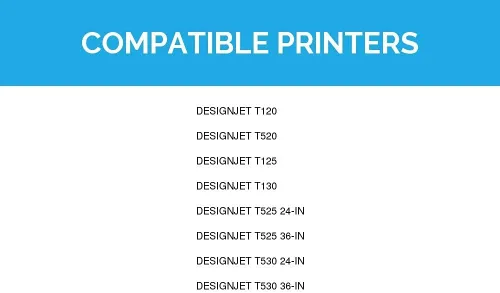 Vista 7 de LD Productos Cartucho de tinta remanufacturado de repuesto para HP 711 (2 negros, 1 cian, 1 magenta, 1 amarillo, paquete de 5)