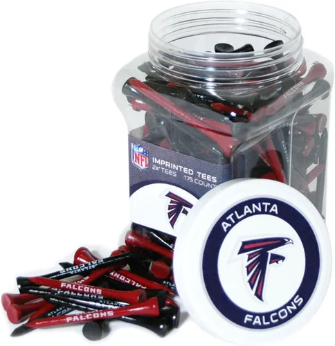 Vista 4 de Team Golf NFL Buffalo Bills Jar Of 175 Golf Tees 2-3/4" Golf Tees, 175 Pack, Regulation Size, Multi Team