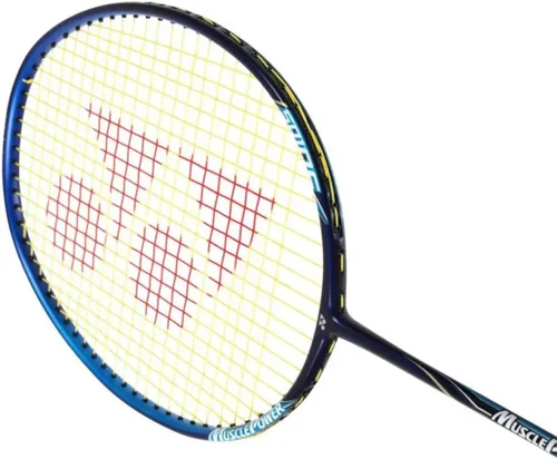 Vista 5 de YONEX Graphite Muscle Power 33 Light (modelo 23-24) Raqueta de bádminton encordada, color azul