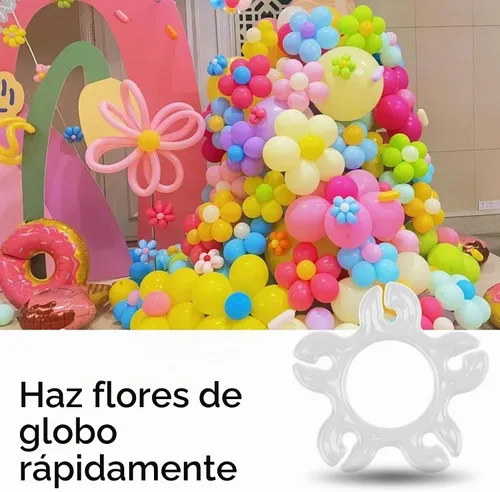 Vista 9 de Miliocry 100 clips de arco de globos, clips de globo reutilizables para arco de globos, suministros de globos de plástico para soporte, clips