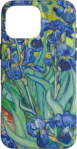 Vista 18 de Van Gogh Irises Modern Art Painting - Carcasa para iPhone 17