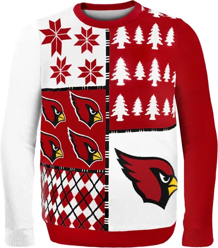Vista 16 de FOCO NFL Unisex-Adult NFL Busy Block Ugly Sweater