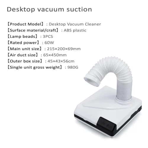Vista 5 de 60W Pequeño Mini Nuevo Dental Mirco Motor Aspirador Fuerte Succión Baja Nioce Silenciosa Portátil Unidad De Máquina De Succión Dental