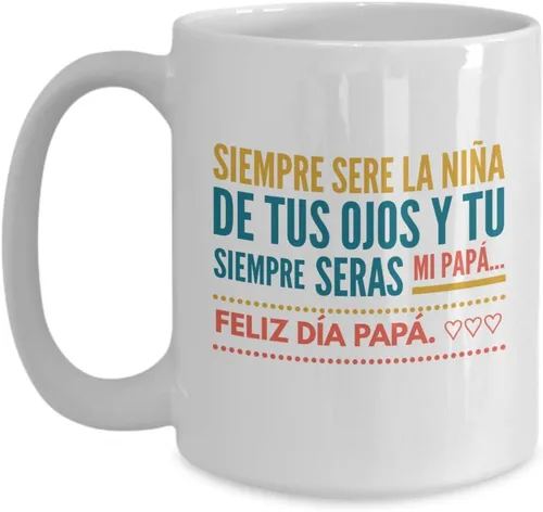Vista 4 de Regalo para Papa Taza de Café Padre Vaso, taza de café divertidas, tazas personalizadas, taza de café inspiradoras, taza con mensajes positivos.