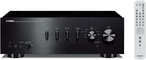 Vista 2 de Yamaha Audio A-S301BL Amplificador estéreo integrado de sonido natural (negro)