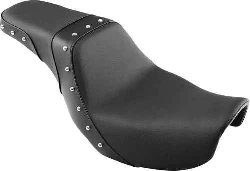 Vista 13 de C.C. RIDER Asiento para Conductor y Pasajero Asiento de Elevación Compatible con Harley Dyna Street Bob FXDB Low Rider FXDL/FXDLS Super Glide Custom
