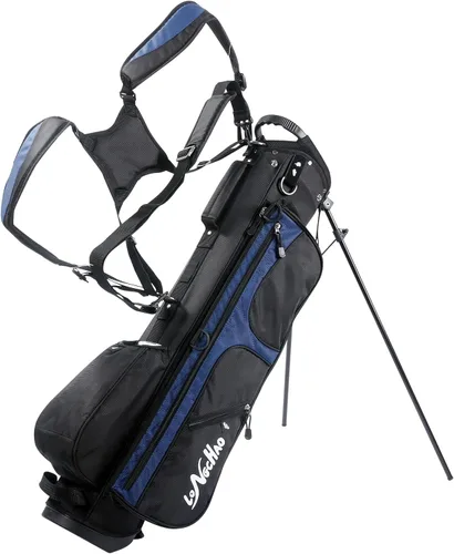 Vista 8 de LONGCHAO Golf Bag,4 Way Golf Bag Stand with Backpack Shoulder,6 Pockets Ping Golf Club Bag, 2 Bags in 1 for Women