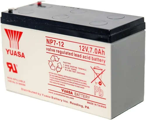 Vista 2 de Yuasa Batería,12V,7AH,Navaja Scooter,Pocket Rocket,Sport MOD