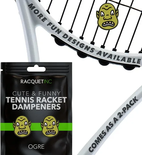 Vista 20 de Racquet Inc Regalos de Tenis - Amortiguadores de Vibración para Raqueta de Tenis - Absorbe Choques, Reduce la Vibración de las Cuerdas para Mejor