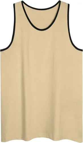Vista 49 de Allsense Camiseta sin mangas para hombre – Camisa casual ligera