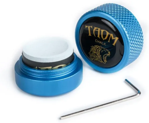 Vista 33 de TAOM - Soporte para tiza de billar, herramienta práctica redonda, accesorios de billar, mini estuche magnético para punta de tiza, contenedor