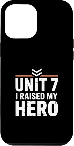 Vista 26 de Unit 7 I Raised My Hero Military Parent Pride Case for iPhone 17