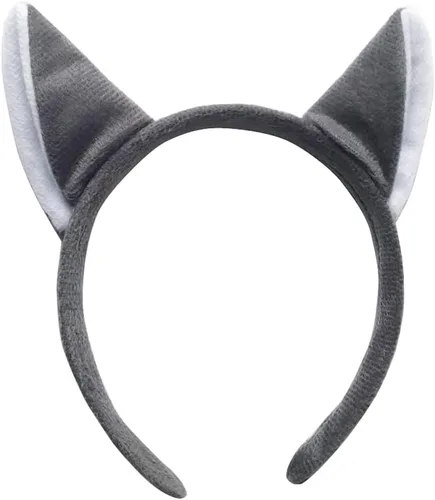 Vista 14 de Diadema de animales, sombrero y aro para Halloween, fiesta de Navidad, disfraz de mujer