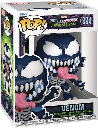 Vista 2 de POP Marvel: Monster Hunters - Figura de vinilo de Venom Funko (paquete con funda protectora de caja compatible), multicolor, 3.75 pulgadas