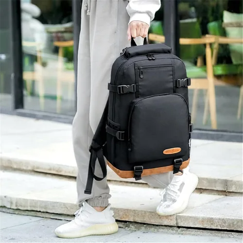Vista 4 de Teen Al Nassr FC - Bolsa de viaje ligera para estudiantes, mochila impermeable Cristiano Ronaldo para jóvenes, Blue2