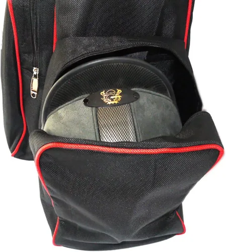 Vista 9 de Botas de equitación profesional Bolsa de transporte Bolsa ecuestre duradera impermeable con compartimento para casco