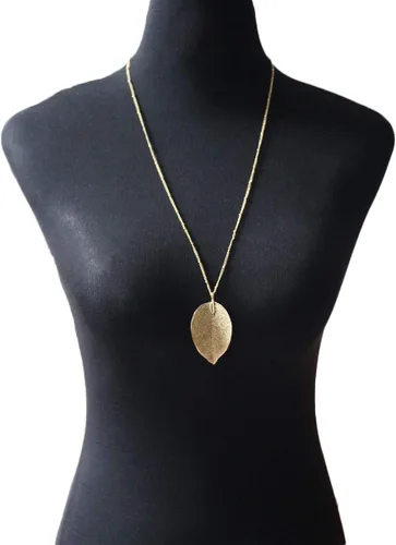 Vista 2 de Juego de 3 collares largos con colgante para mujer, diseño de nudo, disco, círculo, borla
