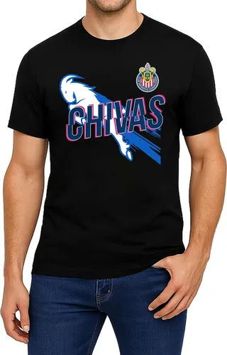 Vista 11 de Icon Sports Official Club Deportivo Guadalajara - Chivas Cotton T-Shirt - Unisex Adult