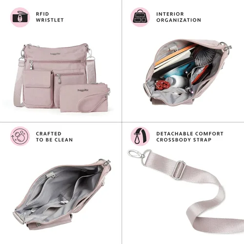 Vista 2 de Baggallini Modern Everywhere Slim Crossbody