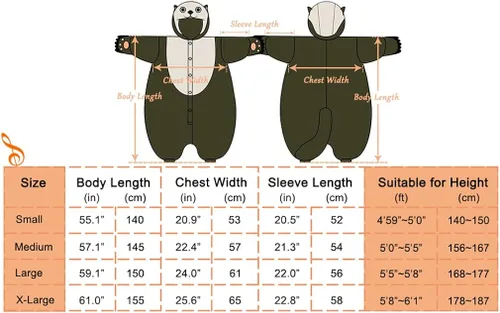 Vista 7 de SAMGU Adult Onesies Halloween Christmas Cosplay Costumes One Piece Pajamas for Women Men