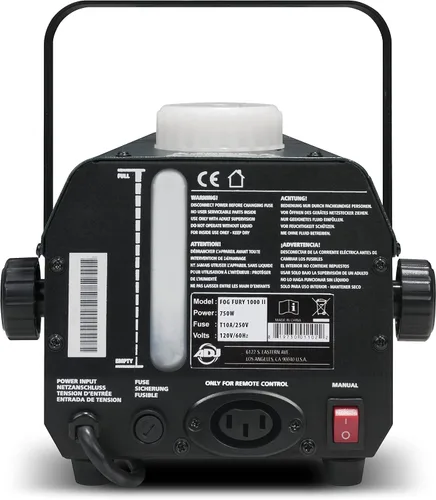Vista 4 de ADJ Productos adj FOG FURY 1000 II Máquina de niebla