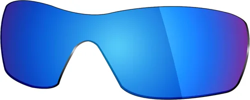 Vista 4 de mryok 4pares polarizadas lentes de repuesto para Oakley Dartanteojos de sol Stealth negrorojo fuegohielo azulplata titanio