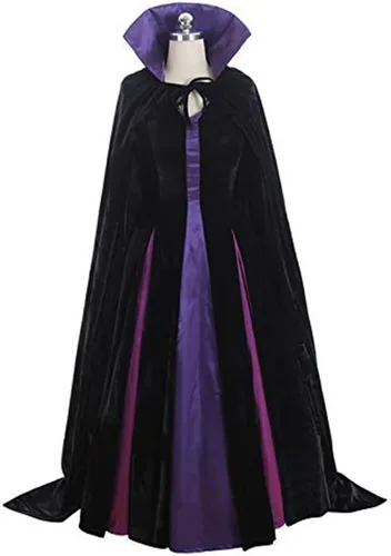 Vista 5 de Disfraz de súper villano para dormir, disfraz de belleza, disfraz de Halloween o cosplay