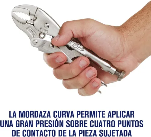 Vista 3 de IRWIN VISE-GRIP - Alicates de bloqueo originales con cortador de alambre, mandíbula curvada, 7 pulgadas (702L3)