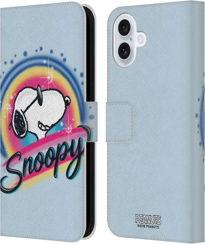 Vista 88 de Head Case Designs Funda de piel con licencia oficial de Peanuts Beach Surf Snoopy Boardwalk Airbrush compatible con Apple iPhone 11