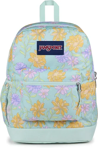 Vista 35 de JanSport Cross Town Plus - Mochila con compartimento principal grande, bolsillo lateral para botella de agua, funda acolchada para laptop de 15