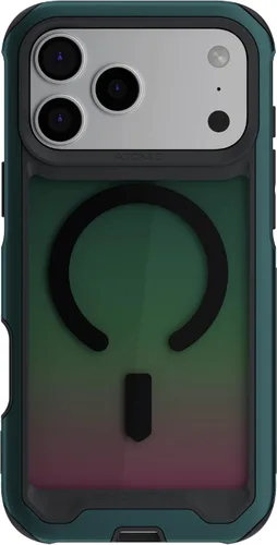 Vista 219 de Ghostek ATOMIC - Funda delgada para Galaxy S21 con parachoques de metal de aluminio y diseño trasero transparente, protección resistente que absorbe