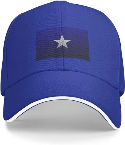 Vista 2 de QIZYOQA Mesh Style Bonnie Blue Flag Baseball Cap for Men Women Adjustable Funny Dad Hat