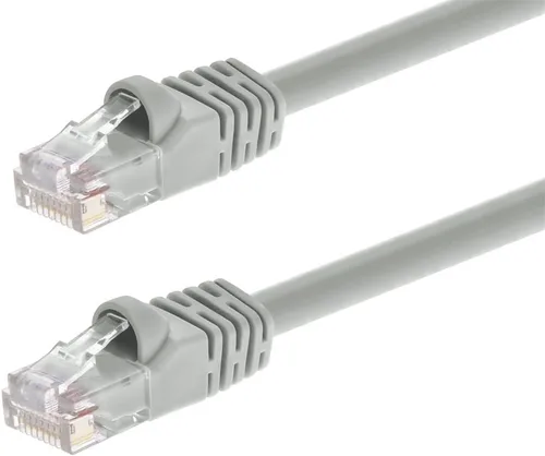 Vista 15 de 0.5FT 24AWG Cat5e 350MHz UTP Cable de red Ethernet de cobre desnudo - Negro