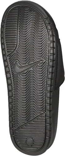 Vista 7 de Nike Sandalias Benassi Just Do It Slide para mujer (NEGROROSEORO, numeric_7), Negro, rosa, oro
