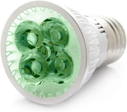 Vista 2 de RubyLux Bombilla LED verde de 2ª generación, tamaño pequeño