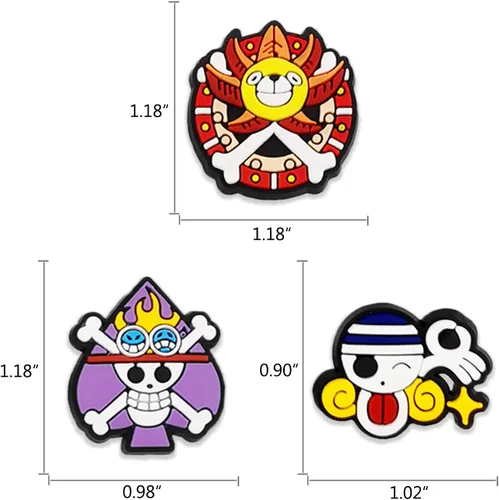 Vista 5 de 33 dijes de zapatos de anime para niños, adolescentes, niñas, de PVC, alfileres de zapatos de anime, lindos dijes para zapatos, paquete de dijes