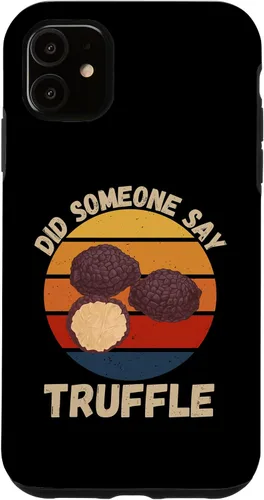 Vista 5 de iPhone 15 Vintage Truffle Did Someone Say Truffle Food Lover Case