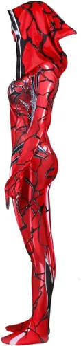 Vista 2 de Cosplay Suits Halloween Costume Spandex Body Purple Zentai for Women