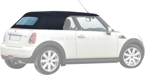 Vista 2 de Sierra Auto Tops Convertible Top Reemplazo para Mini Cooper 2004-2008, lona de sarga, negro