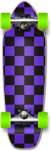 Vista 15 de YOCAHER Nuevo Longboard Completo - Mini Cruiser- Banana Cruiser 27" X 8