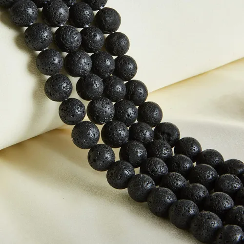 Vista 38 de 60 piezas de cuentas de turquesa africana natural de 6 mm, cuentas de gema redondas sueltas para hacer joyas