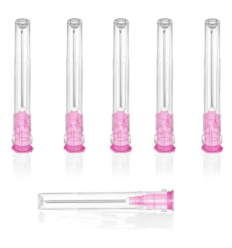Vista 8 de Paquete de 100 suministros de laboratorio desechables de 18Ga 1 pulg/25mm con envasado sellado individualmente