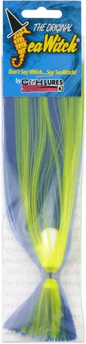 Vista 9 de C&H Lures Señuelos de Pesca Sea Witch - Originales Desde 1959, Faldas de Nylon Revelan Cabeza con Peso, 15 Colores, 8 Pesos de Cabeza, Señuelo