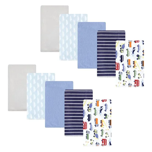 Vista 62 de Hudson Baby - Paños unisex de franela de algodón para bebé, avión, talla única