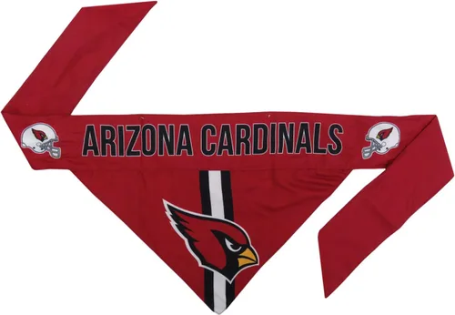 Vista 2 de Bandana de la NFL Team Dog, Rojo, S Arizona Cardinals