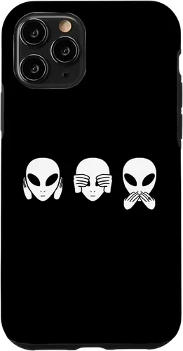 Vista 29 de Alien See Hear Speak No Evil Funny Extraterrestrial Space Case for iPhone 17