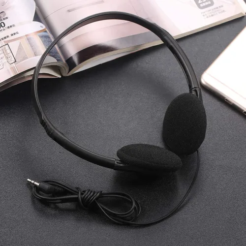 Vista 5 de CN-Outlet Auriculares para niños para el aula a granel multicolor, paquete de 5, auriculares al por mayor para niños, perfectos para escuelas